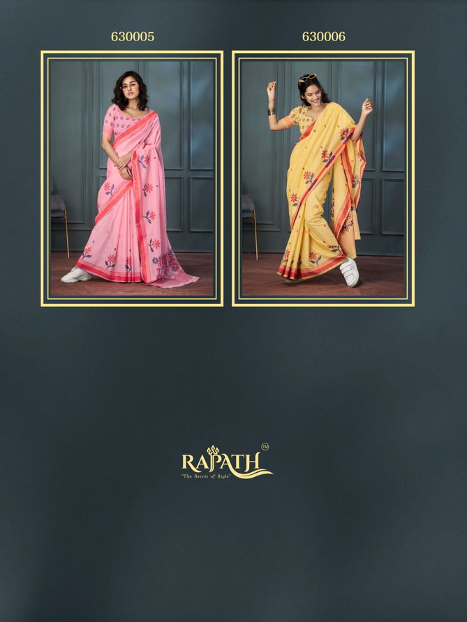 Rolex By Rajpath Handloom Linen Daily Wear Saree Orders In India